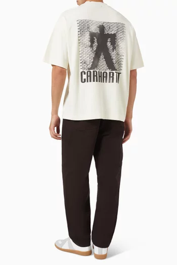 Bricky Man T-shirt in Cotton