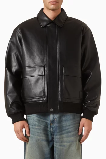 Arizona Jacket in Faux Leather
