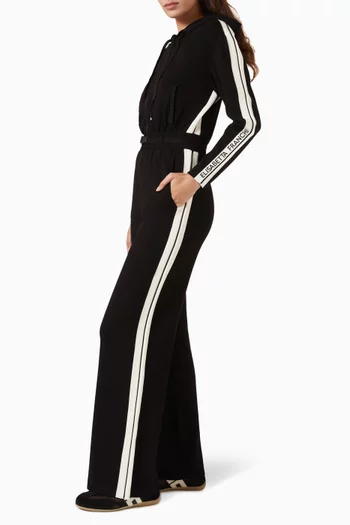 Knit Jumpsuit in Viscose Blend