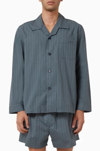 Pyjama Shirt in Organic Cotton
