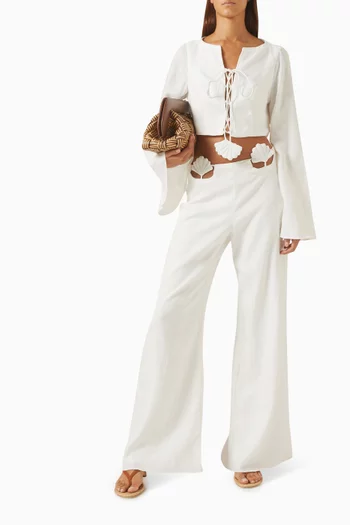 Amelie Pants in Linen