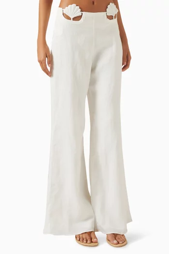 Amelie Pants in Linen