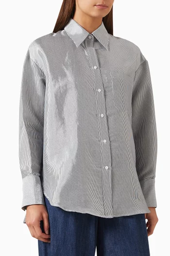 Big Joe Oversized Shirt in Cotton-blend