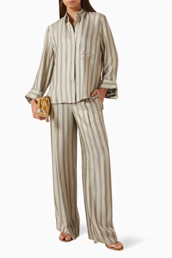 Next Morning Shirt in Viscose-twill