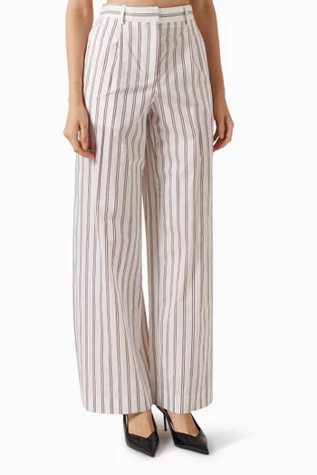 Hudson St Pants in Cotton & Silk