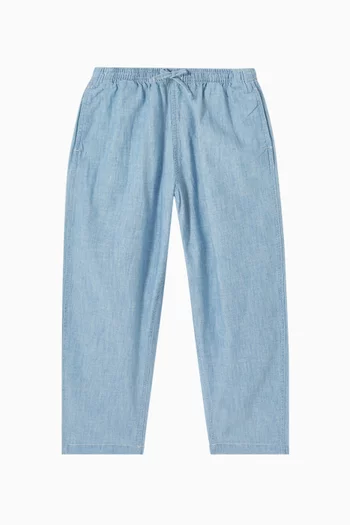 Straight-Leg Trousers