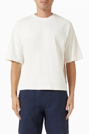 Mark Cropped T-shirt in Organic-cotton