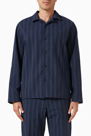 Corey Textured Wide Stripe Shirt