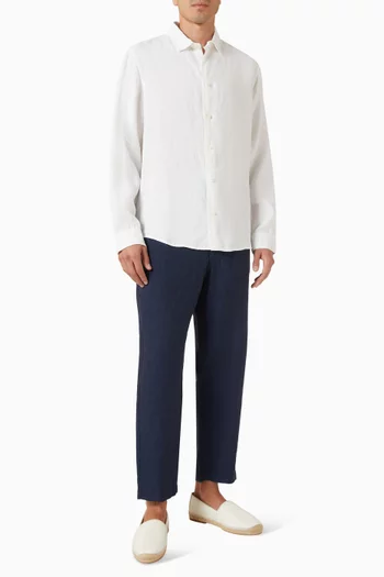 Dartford Shirt in Washed Linen