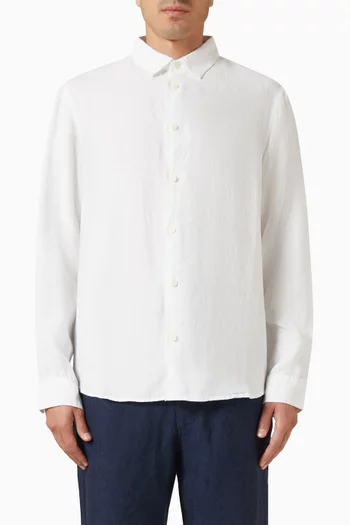 Dartford Shirt in Washed Linen