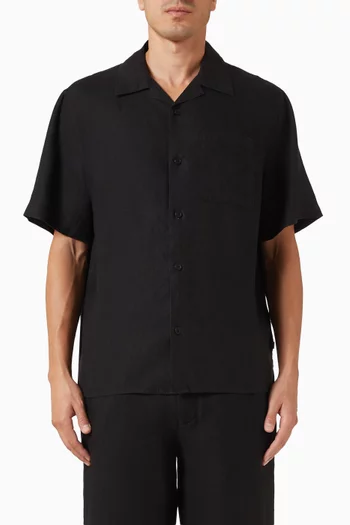 Didcot Shirt in Washed Linen