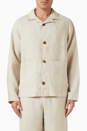 Kimpton Jacket in Washed Linen
