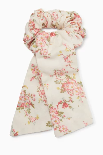 Floral Scrunchie