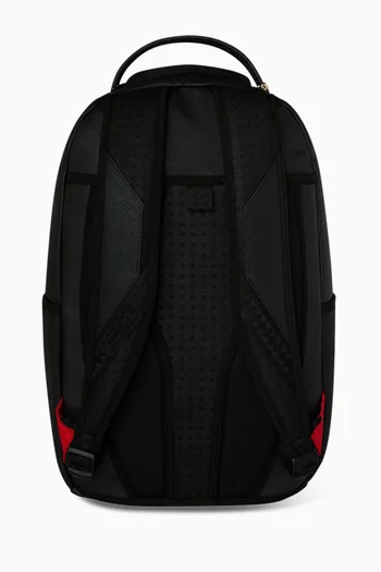 Blacked Out Embossed Gold Tooth Backpack