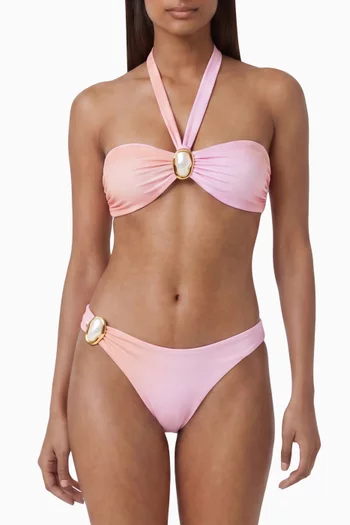 Coast Moonstone Bandeau Bikini Top