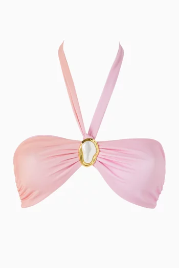 Coast Moonstone Bandeau Bikini Top