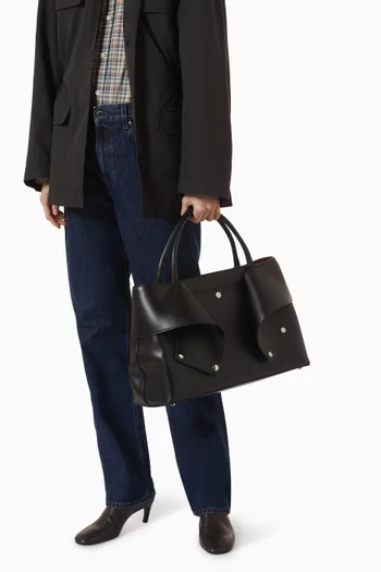 Large Mercer Tote Bag in Leather