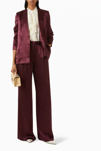 Ruffle Shirt in Silk