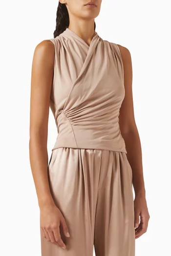 Danika High Wrap Tank Top