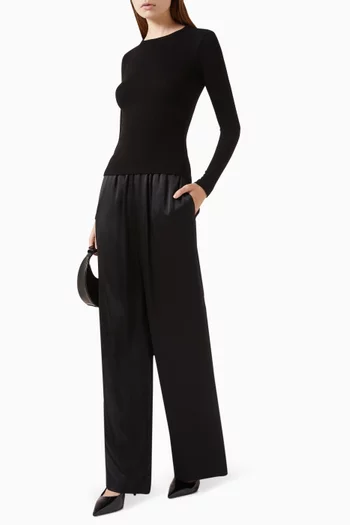 Lexi Relaxed Pants in Silk