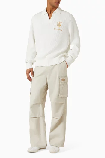 Clubhouse Sweater in Cotton-knit
