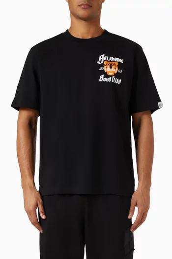 Tiger Logo-print T-shirt in Cotton