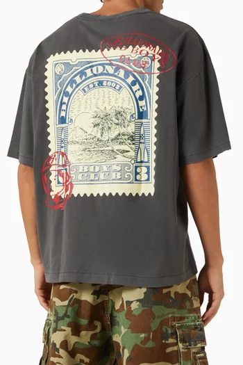 Stamp T-shirt in Cotton