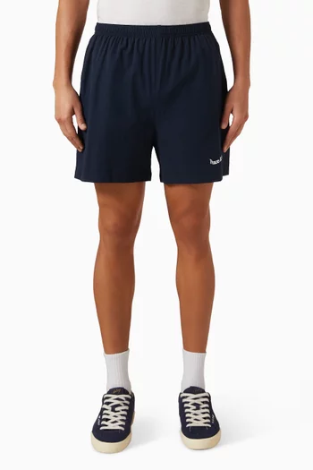 Wordmark Shorts in Seersucker
