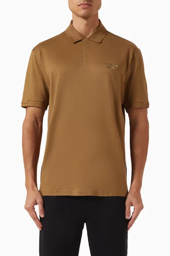 x Porsche Polo T-shirt in Cotton-blend