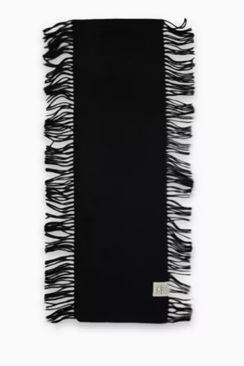 Tassel Scarf in Cashmere-wool
