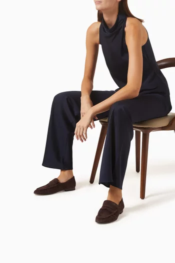 Lizbeth Loafers in Suede