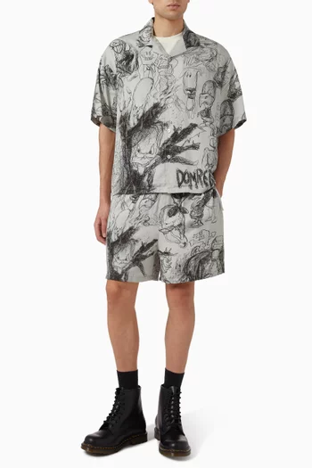 Drawings Shorts in TENCEL™ Twill-blend