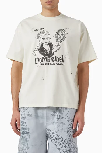 Only You T-shirt in Cotton