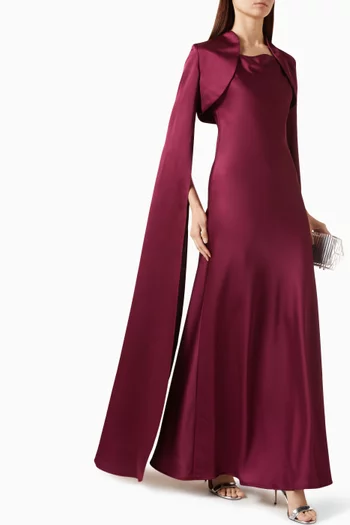 طقم فستان بتصميم متناسق