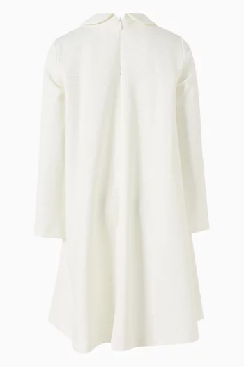 Bow-detail A-line Dress