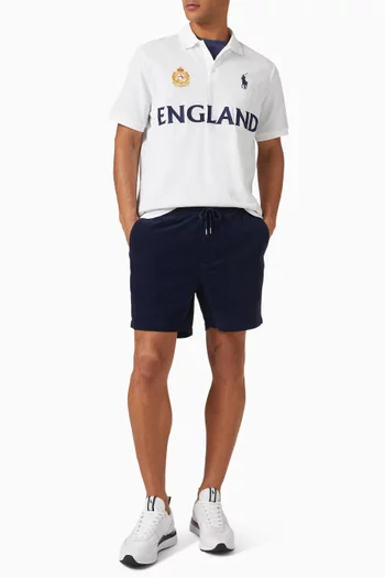 تي شيرت بولو بشعار ENGLAND منسوج