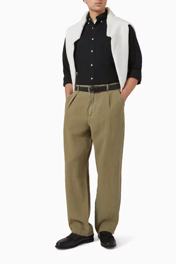 Drawstring Pants in Linen