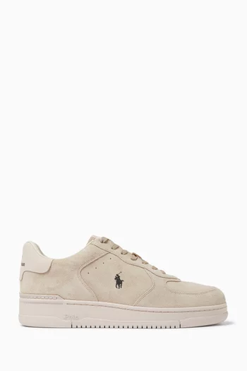 Masters Court Rib Sneakers in Suede