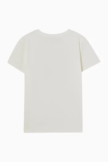 Three Teddy Bear Logo T-shirt