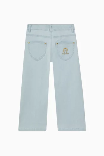 Studded Jeans in Denim