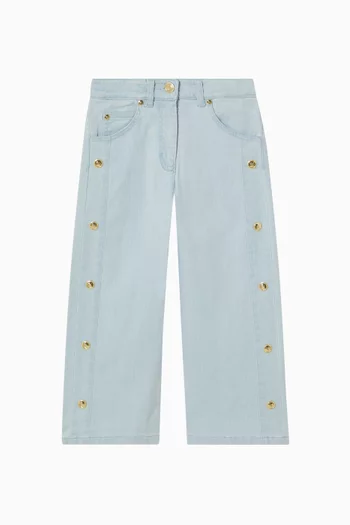 Studded Jeans in Denim