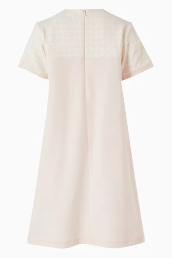 Logo Belt Dress