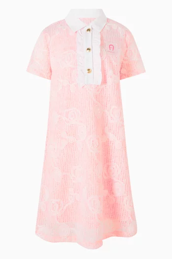 Polo Dress in Lace