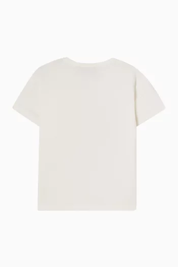 Teddy Bear Patch T-shirt in Cotton