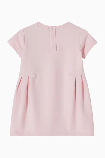 Charm Necklace Printed Dress