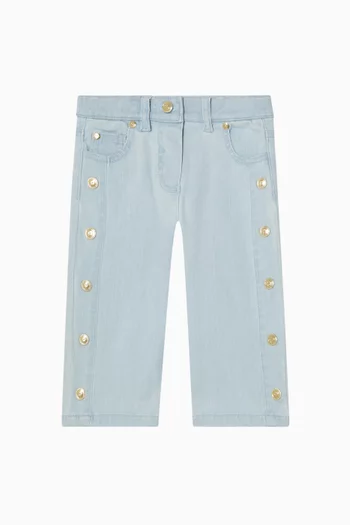 Studded Jeans in Denim