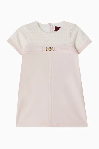 Logo Belt Dress
