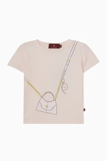 Crossbody Bag T-Shirt in Cotton