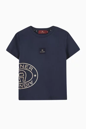 Logo T-shirt in Cotton