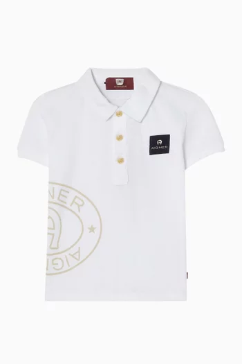 Print Polo T-shirt